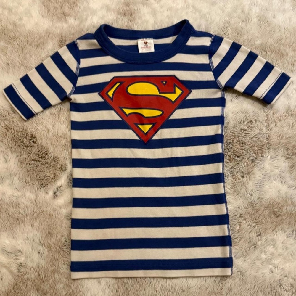 Hanna Anderson Superman Top. Size 5